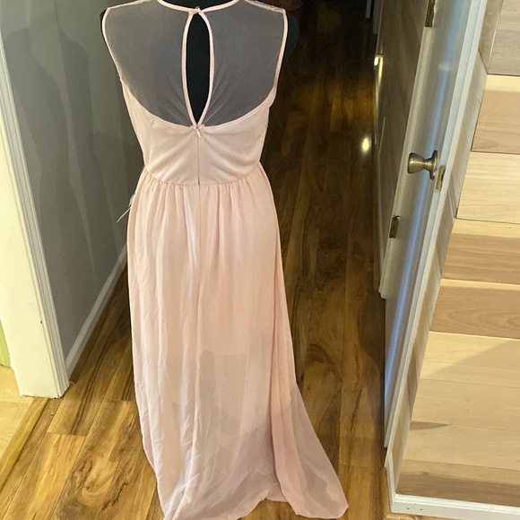 NWT blush pink sparkling evening dress - Size 3 - Picture 5 of 6